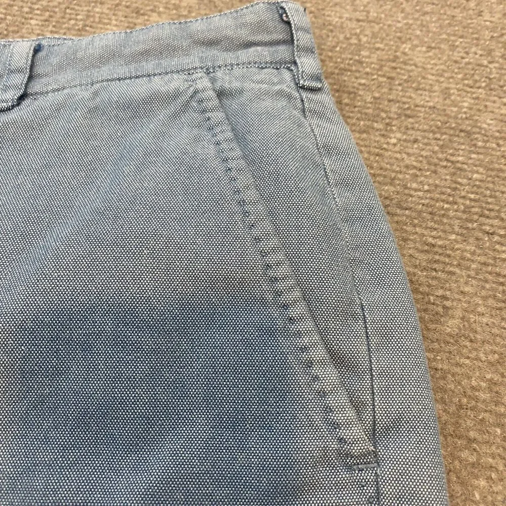 J. Hilburn Tailored Oxford Shorts Men Size 36 Casual Cotton Golf Golfer Office‎